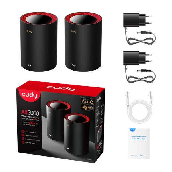 Cudy AX3000 Wi-Fi 6 Mesh Kit 2 Pack - Image 4