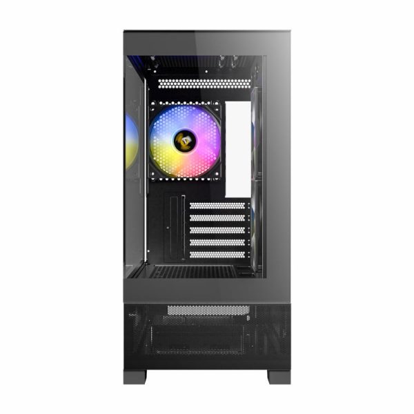 Antec CX500M Micro-ATX | ITX RGB Mini-Tower Gaming Chassis Type-C  - Black - Image 3