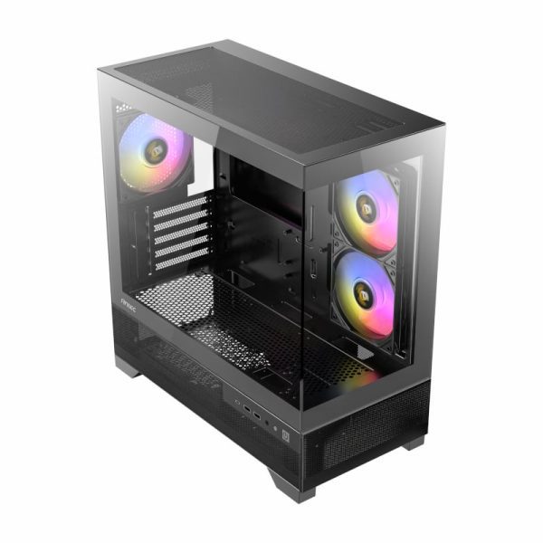 Antec CX500M Micro-ATX | ITX RGB Mini-Tower Gaming Chassis Type-C  - Black - Image 10