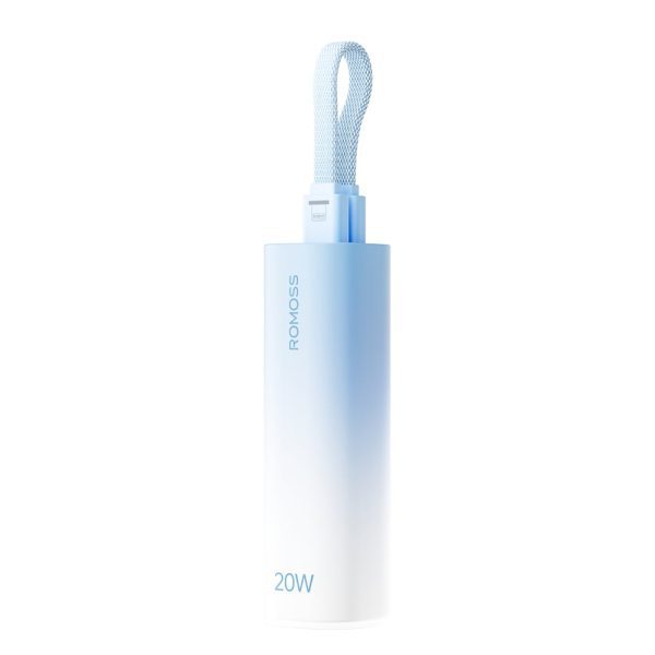 Romoss PSC05 5000mAh 20W Mini Power Bank – Blue - Image 2