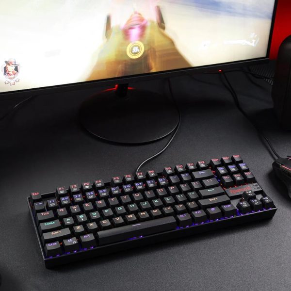 *Unboxed*REDRAGON KUMARA RGB MECHANICAL Gaming Keyboard - Black - Image 4