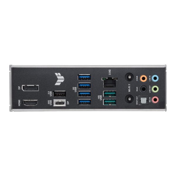 Asus TUF Gaming B860M-Plus Wi-Fi M-ATX Motherboard – Intel LGA1851, DDR5, PCIe 5.0. Wi-Fi 7 - Image 7