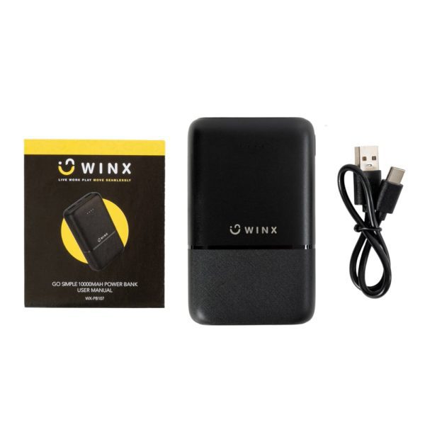 *Unboxed*WINX GO Simple 10000mAh Power Bank - Image 6