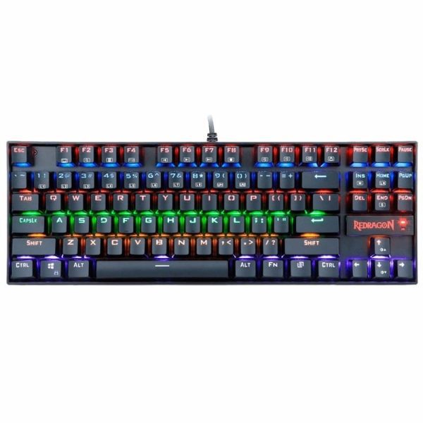 *Unboxed*REDRAGON KUMARA RGB MECHANICAL Gaming Keyboard - Black - Image 2