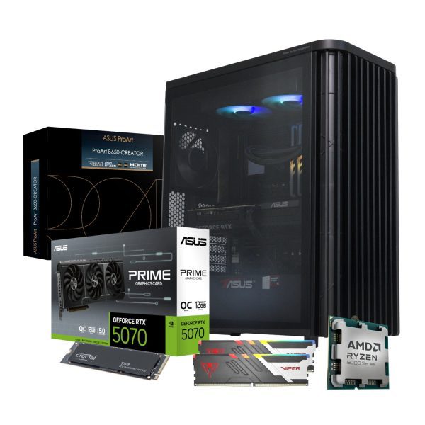 PCBuilder Ryzen 9 9900X MICHELANGELO Windows 11 Creator PC - Image 2