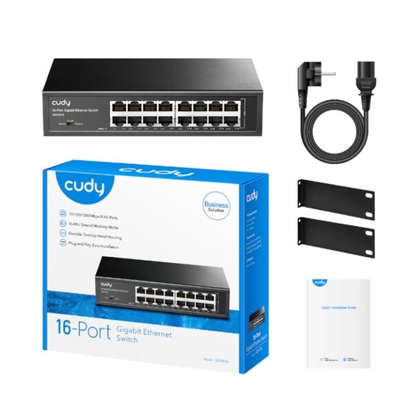 Cudy 16 Port Gigabit Metal Switch - Image 3