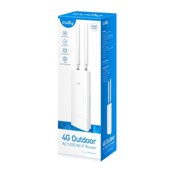 Cudy AC1200 WiFi 4G LTE Cat4 Outdoor Router - Image 2
