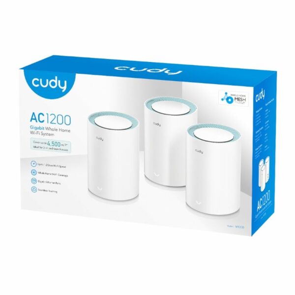 Cudy AC1200 Wi-Fi Mesh Kit 3 Pack - Image 3