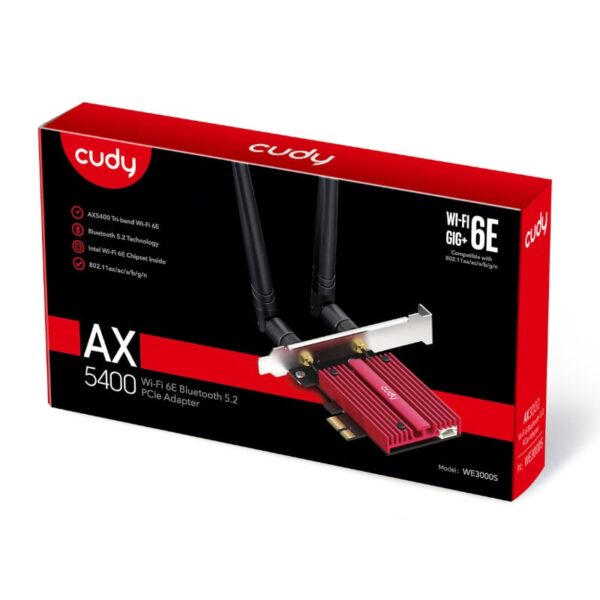 Cudy AX5400 WiFi 6E PCI Express Adapter - Image 3
