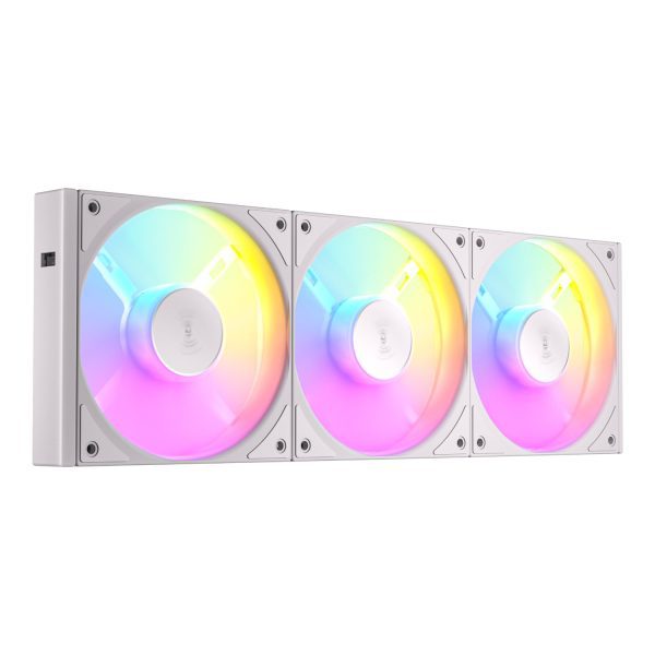 Antec Connect 120 Reverse ARGB PWM Fan 3 Pack 2013 White - Image 2
