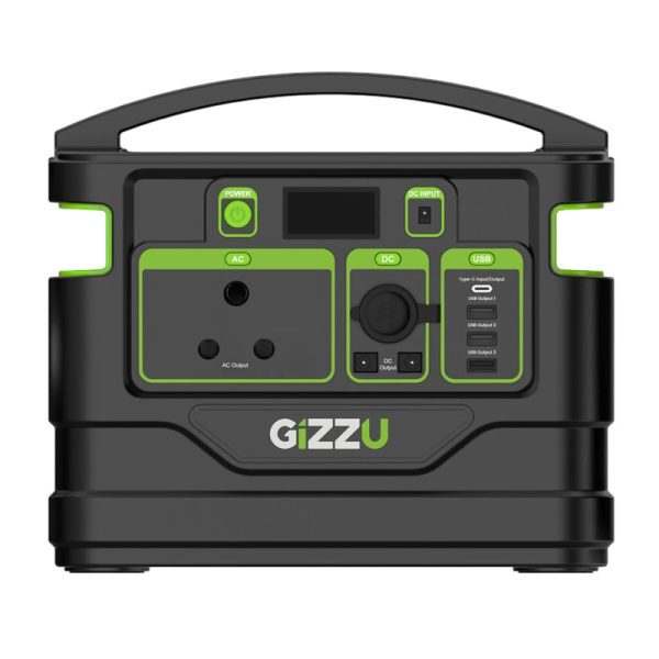 *Unboxed*GIZZU 296Wh Portable Power Station 1 x 3 Prong SA Plug Point - Image 2