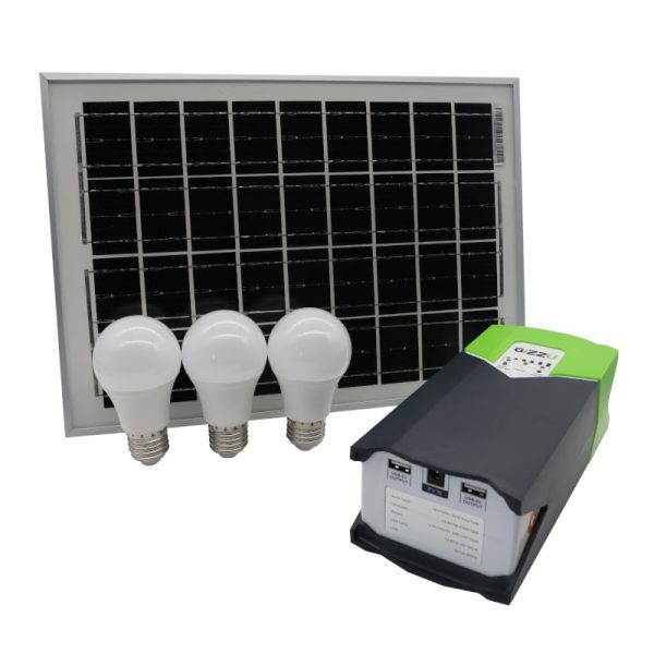 *Unboxed*GIZZU 10W Solar Panel Lighting Kit