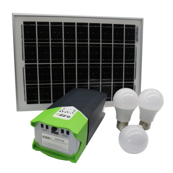 *Unboxed*GIZZU 10W Solar Panel Lighting Kit - Image 2