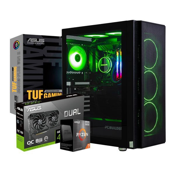 PCBuilder Ryzen 7 5700X3D COMMANDER Windows 11 Gaming PC - Image 2