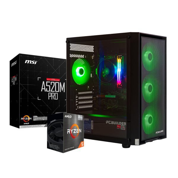 PCBuilder Ryzen 5 5600GT DEFENDER Windows 11 Gaming PC - Image 2