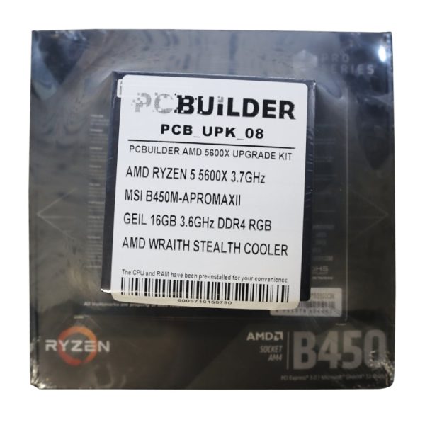 PCBuilder AMD Ryzen 5 5600X LEVEL UP Prime Upgrade Kit - Image 6