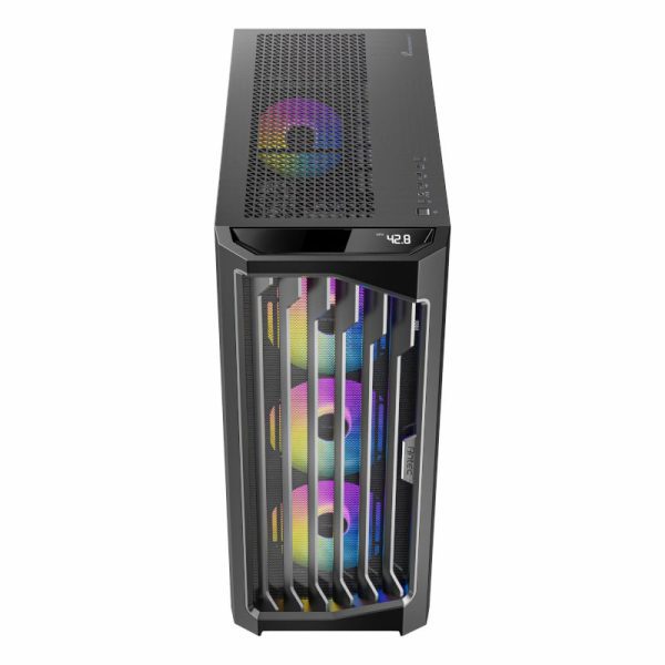 Antec Performance FT1 E-ATX |ATX |M-ATX | ITX ARGB Full-Tower Gaming Chassis - Black - Image 14