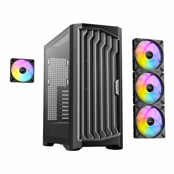 Antec Performance FT1 E-ATX |ATX |M-ATX | ITX ARGB Full-Tower Gaming Chassis - Black - Image 19