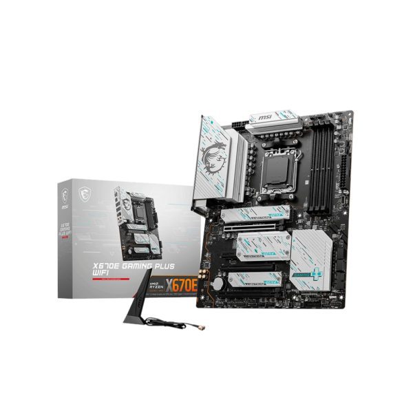 *Unboxed*MSI X670E GAMING PLUS WIFI AMD AM5 ATX Gaming Motherboard