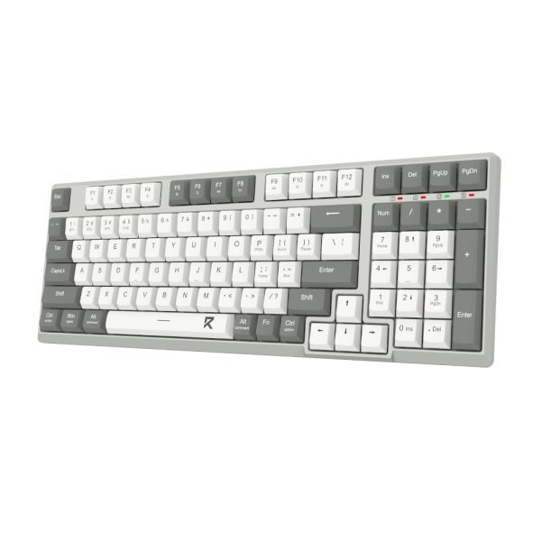 *Unboxed*REDRAGON KB SCISSOR KEY 2.4G BT WRS BKWT - Image 3
