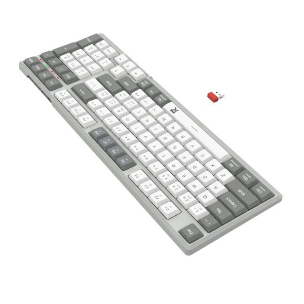 *Unboxed*REDRAGON KB SCISSOR KEY 2.4G BT WRS BKWT - Image 6