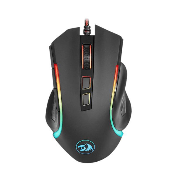 *Unboxed*REDRAGON GRIFFIN 7200DPI Gaming Mouse - Black