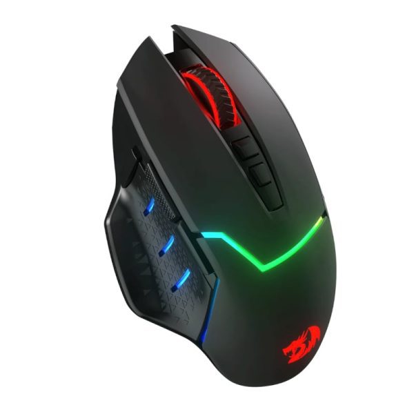 *Unboxed*REDRAGON Mirage Pro 8000DPI RGB Wireless Gaming Mouse - Black - Image 2