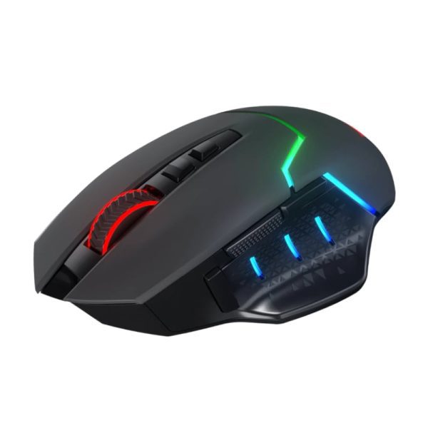 *Unboxed*REDRAGON Mirage Pro 8000DPI RGB Wireless Gaming Mouse - Black - Image 3