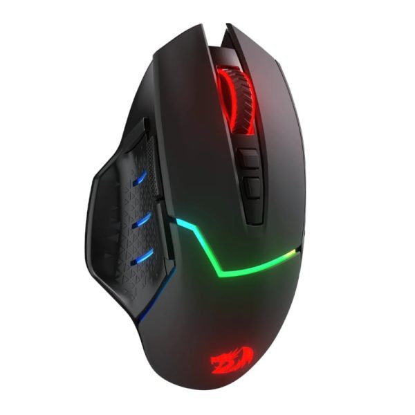 *Unboxed*REDRAGON Mirage Pro 8000DPI RGB Wireless Gaming Mouse - Black - Image 4