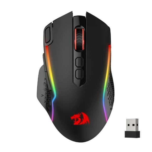*Unboxed*REDRAGON Taipan Pro 10000DPI RGB Wireless Gaming Mouse - Black