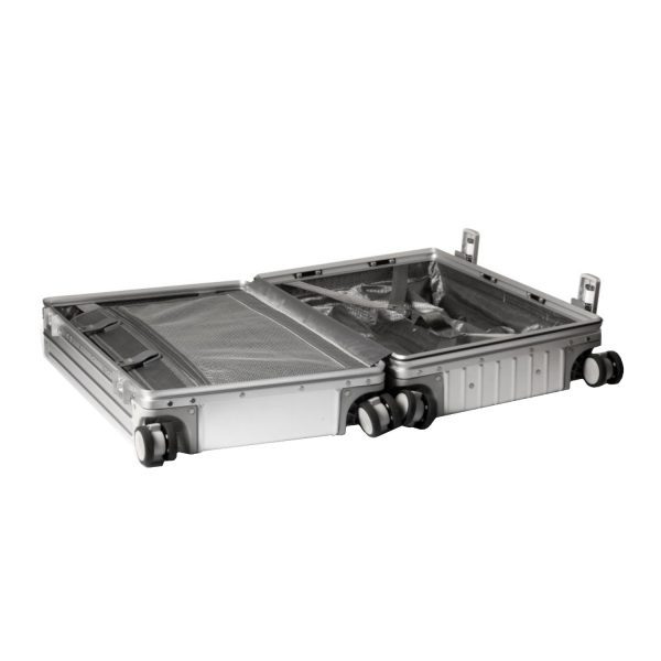 Port Designs VAL D'ISERE 30L Metal Travel Suitcase - Image 4