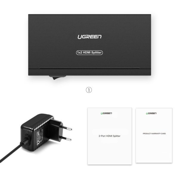 UGREEN HDMI 1x2 Splitter - 4K UHD, 3D Support - Image 5