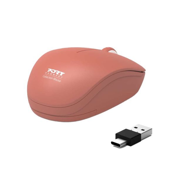 *Unboxed*Port Connect MOUSE COLLECTION II WIRELESS Terracota - Image 2