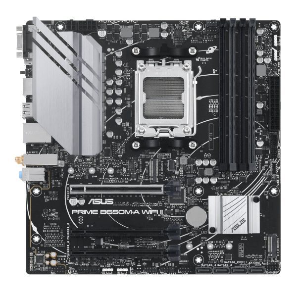 Asus PRIME B650M-A WIFI II M-ATX Gaming Motherboard - Image 2