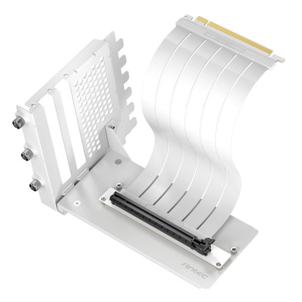 *Unboxed*Antec RTX40 PCIe4.0 Riser Cable Vertical Bracket Kit - White