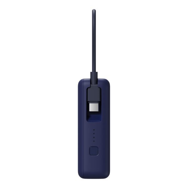 Xiaomi 33W Power Bank 10000 (Integrated Cable) - Blue - Image 4