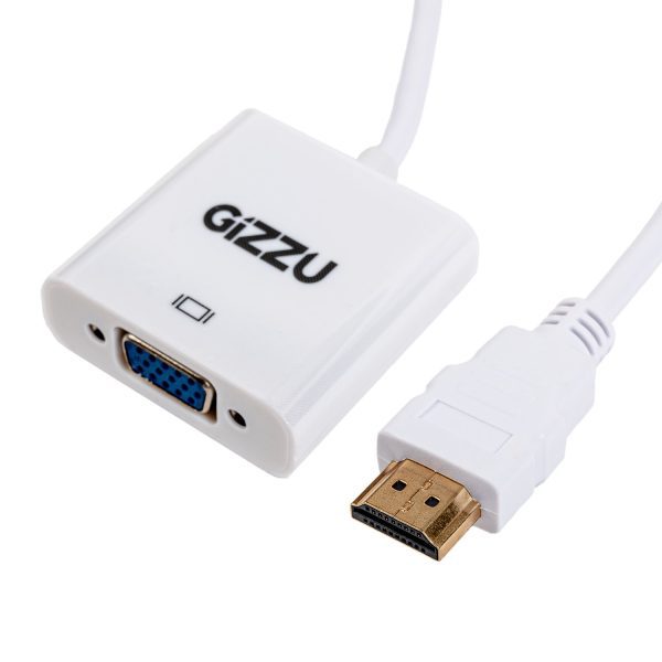 *Unboxed*Gizzu 1080P HDMI to VGA Adapter with Audio