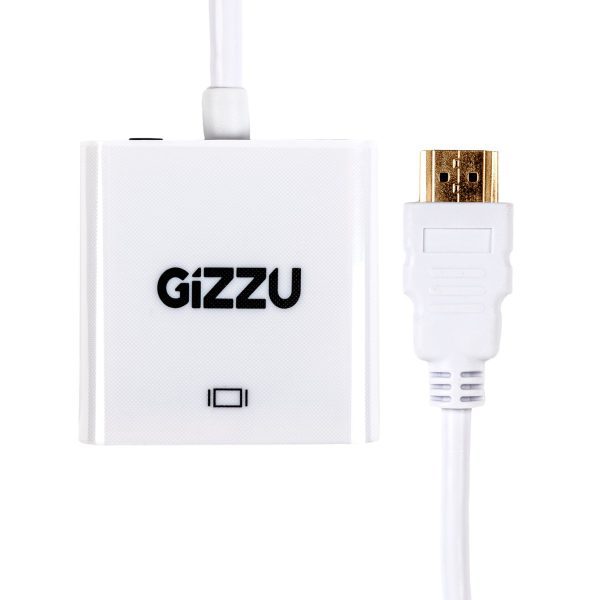 *Unboxed*Gizzu 1080P HDMI to VGA Adapter with Audio - Image 2
