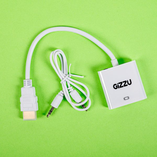 *Unboxed*Gizzu 1080P HDMI to VGA Adapter with Audio - Image 5