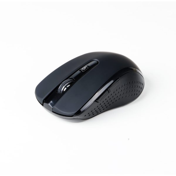 *Unboxed*GoFreetech Wireless 1600DPI Mouse - Black