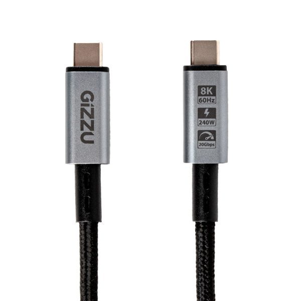 GIZZU 240W 20Gbps Type-C 2m Cable - Image 2