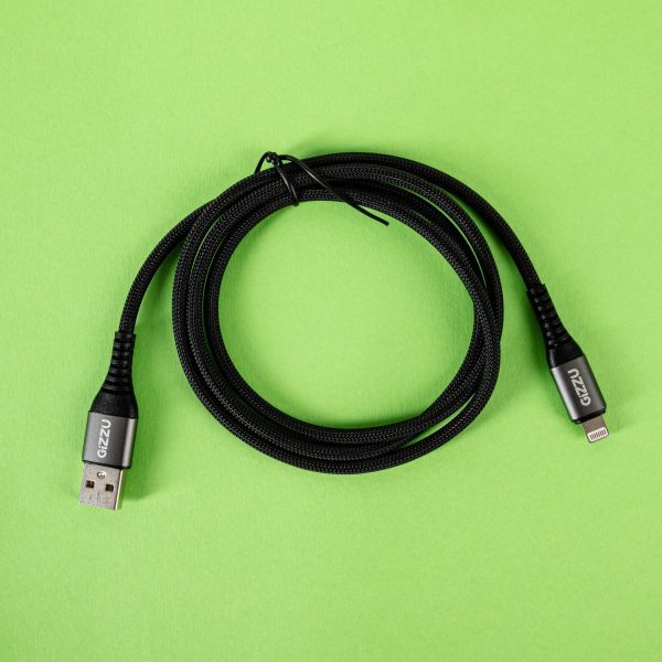 GIZZU 12W USB to Lightning 2m Cable - Image 3