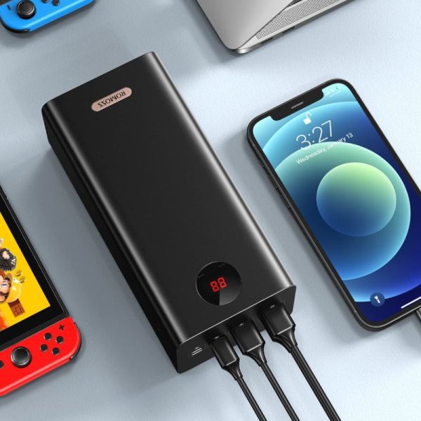*Unboxed*Romoss Power Bank Zeus 60000mAh BK - Image 4