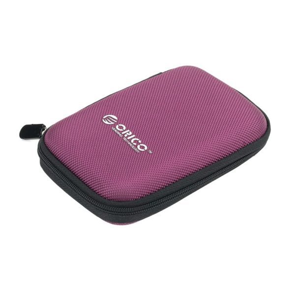ORICO 2.5" Nylon Portable HDD Protector Case - Purple - Image 2