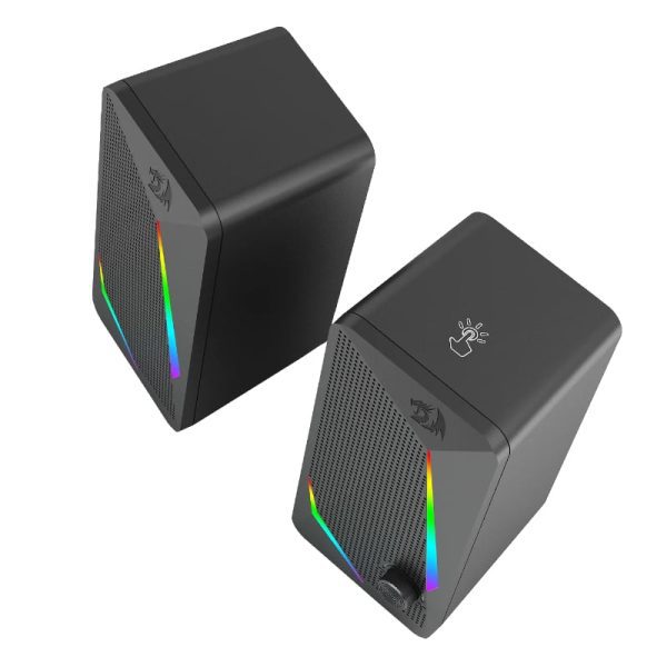 *Unboxed*REDRAGON 2.0 Satellite Speakers WALTZ - Black - Image 2