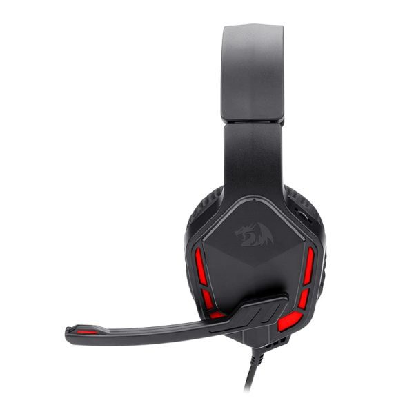 *Unboxed*REDRAGON Over-Ear THEMIS Aux Gaming Headset - Black - Image 3