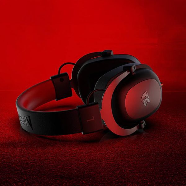 *Unboxed*REDRAGON Over-Ear ZEUS 2 USB Gaming Headset - Black - Image 6