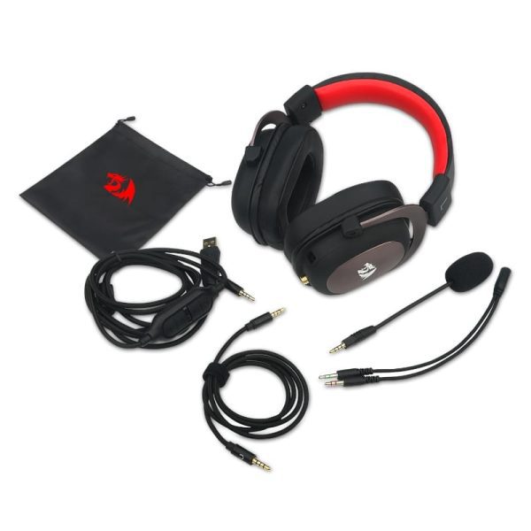 *Unboxed*REDRAGON Over-Ear ZEUS 2 USB Gaming Headset - Black - Image 5