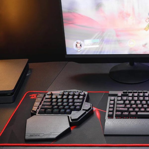 *Unboxed*REDRAGON Diti Elite One-Handed RGB Wireless Mechanical Gaming Keyboard - Black - Image 5