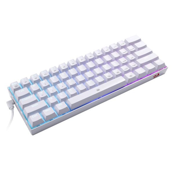 *Unboxed*REDRAGON DRAGONBORN Wired Mechanical Keyboard RGB
67Key Design - White - Image 2